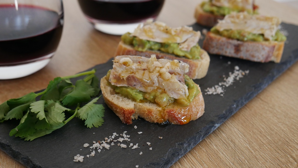 Do Your Appetizer | Canapés de sardines marinées et guacamole