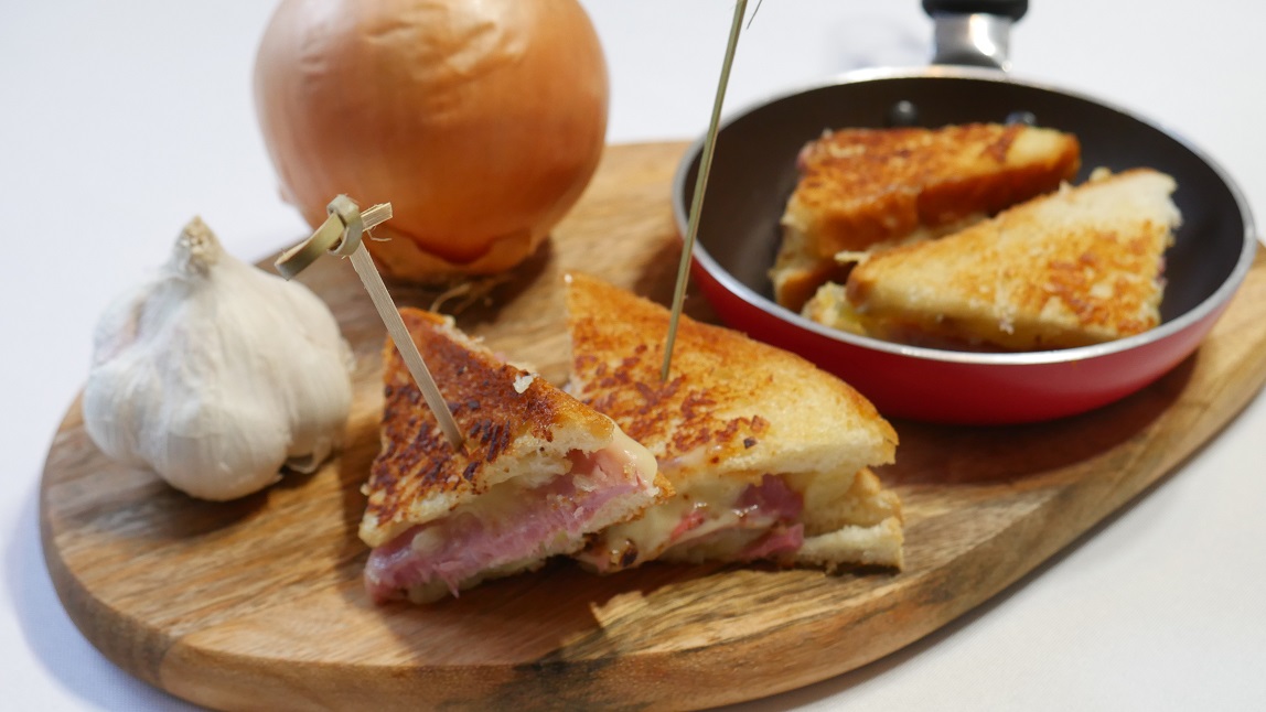 Do Your Appetizer | Croque-pommes de terre au maroilles et jambon blanc